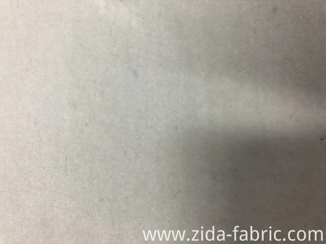 95%Polyester 5%Spandex Golden Velvet Knitted Fabric